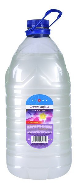 Vione tek.mýdlo 5l s perletí PET soudek | Toaletní mycí prostředky - Tekutá mýdla - Bez dávkovače Vione tek.mýdlo 5l s perletí PET soudek | Toaletní mycí prostředky - Tekutá mýdla - Bez dávkovače